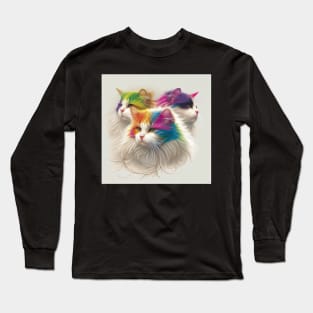 More Rainbow Cats Long Sleeve T-Shirt